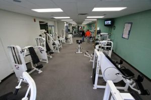 Barrett fitness room