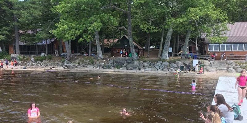 Camp Discovery on Webb Pond