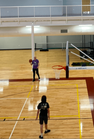 basketball in blue hill