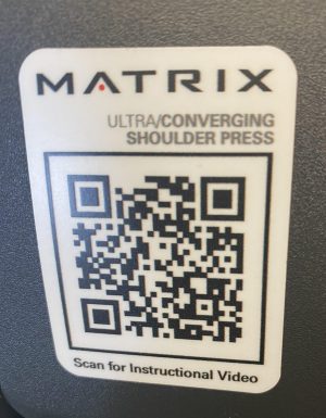 Matrix bar code